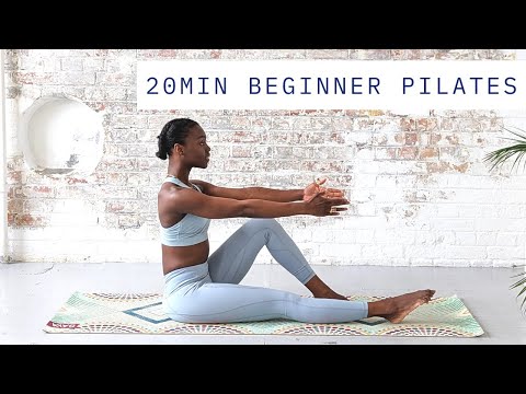 20 MIN FULL BODY PILATES WORKOUT FOR BEGINNERS - (REALISTIC AT HOME PILATES)