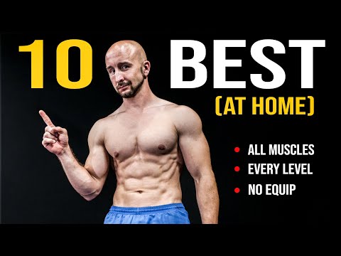 TOP 10 Exercises to Get Fit At Home!