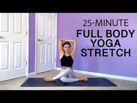 Yoga For Muscle Recovery &amp; Flexibility | Full Body Slow Flow Stretch