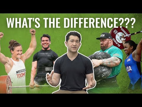 Weightlifting vs. Powerlifting vs. CrossFit vs. Strongman | What&#039;s the Difference?