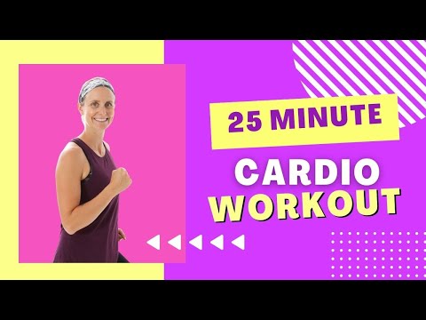 25 Minute Home Cardio Workout, No Equipment