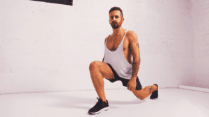 A Man Doing Glutes Exercise