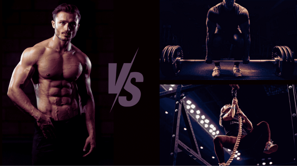 Bodybuilding vs Powerlifting and CrossFit 