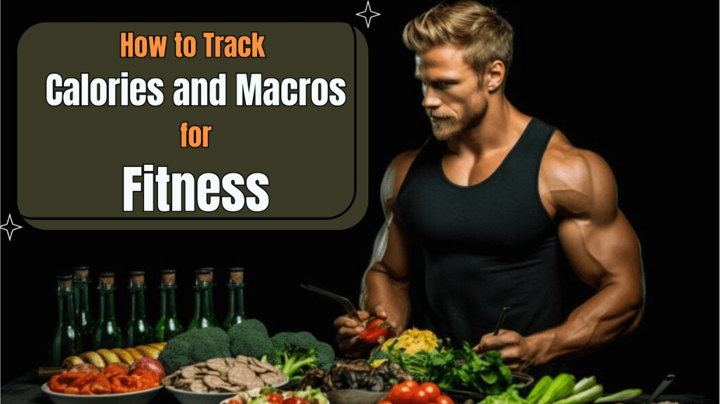 How to Track Calories and Macros for Fitness Main Photo - Bodybuilder eating 