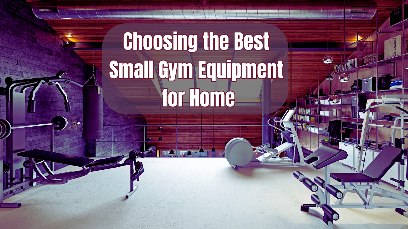 Attic Home Gym Example And A Sign:Choosing the Best Small Gym Equipment for Home