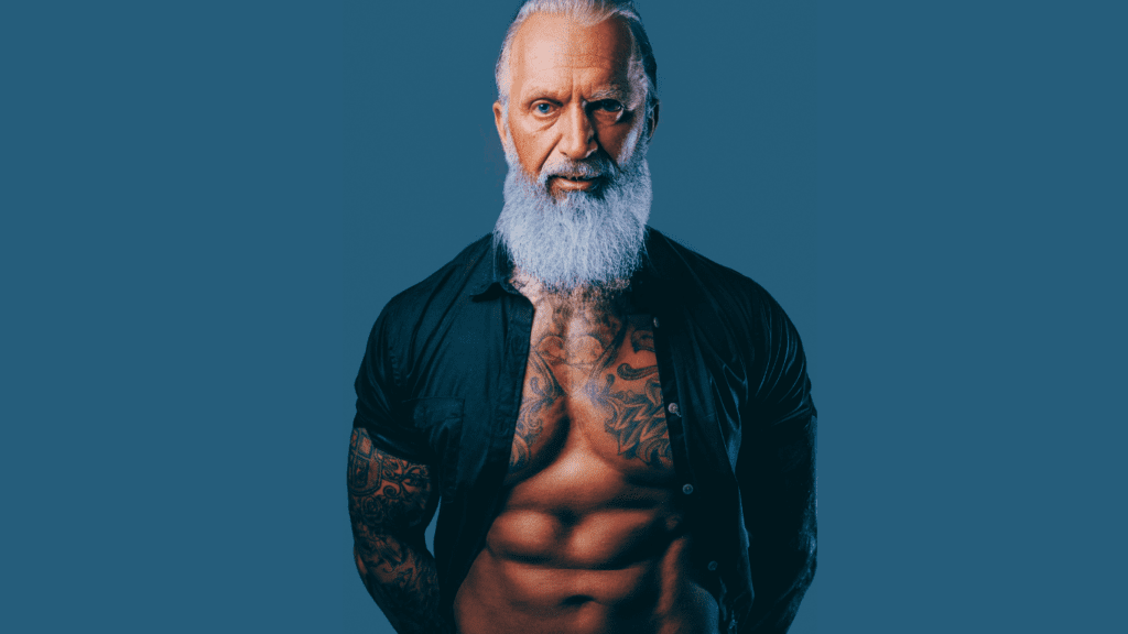 An Elder Bodybuilder