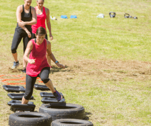 a military type of boot camp outdoor training 