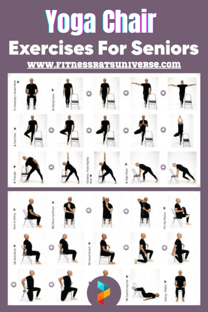 Different Yoga Chair Exercises for Seniours