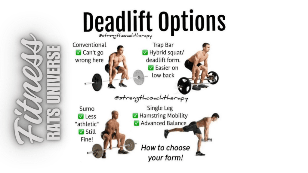 advanced deadlift variations chart