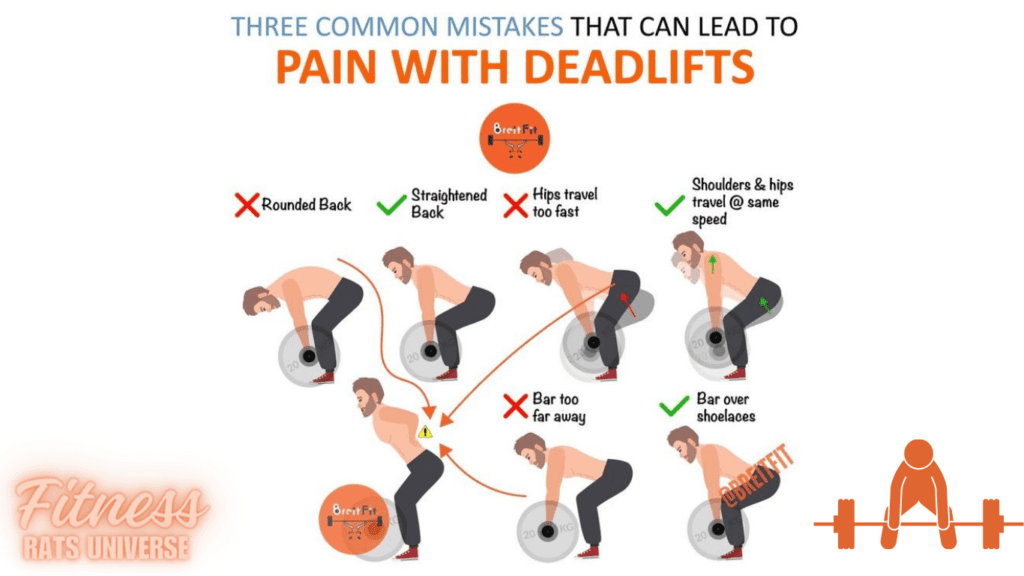 Three common mistakes that can lead to pain with deadlifts