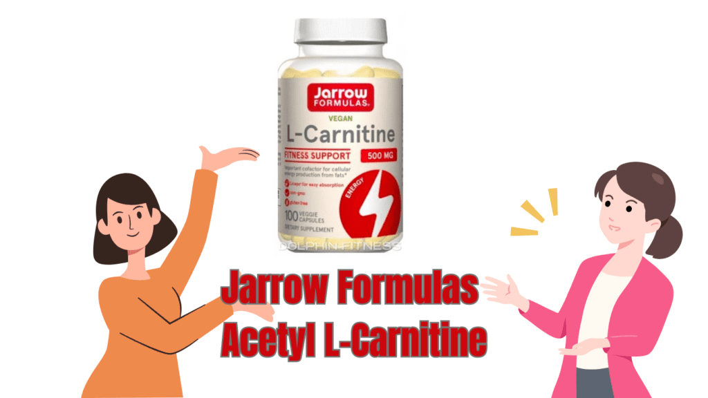 2 women presenters presenting Jarrow Formulas Acetyl L-Carnitine