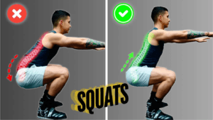 proper form of squats leg exercise that is safe for lower back pain 