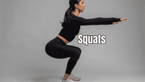 squats with no equipment 