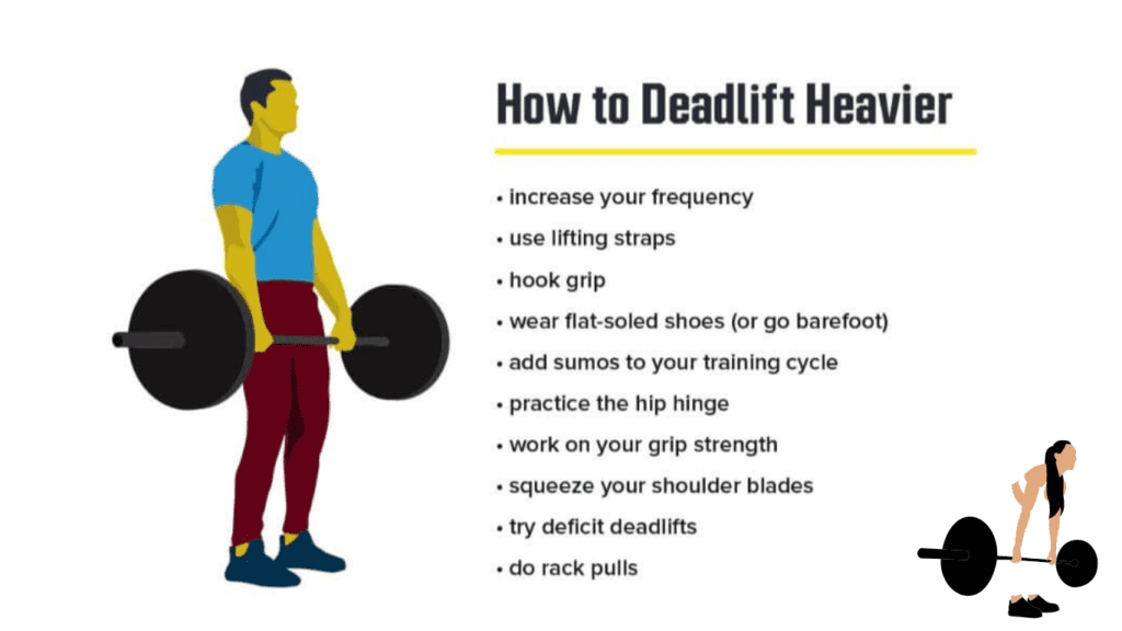 a photo showing how to deadlift heavier