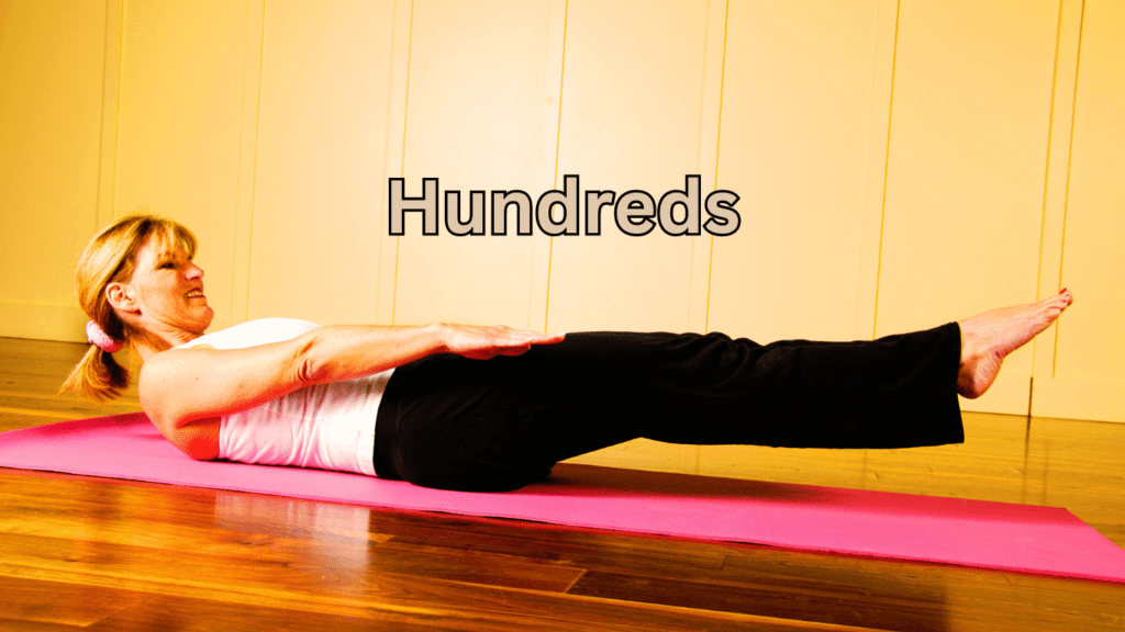 Hundreds Pilates Exercise