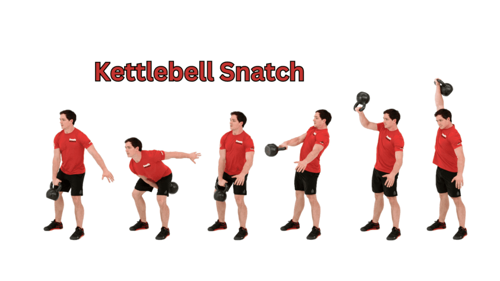 Kettlebell Snatch Exercise Photo