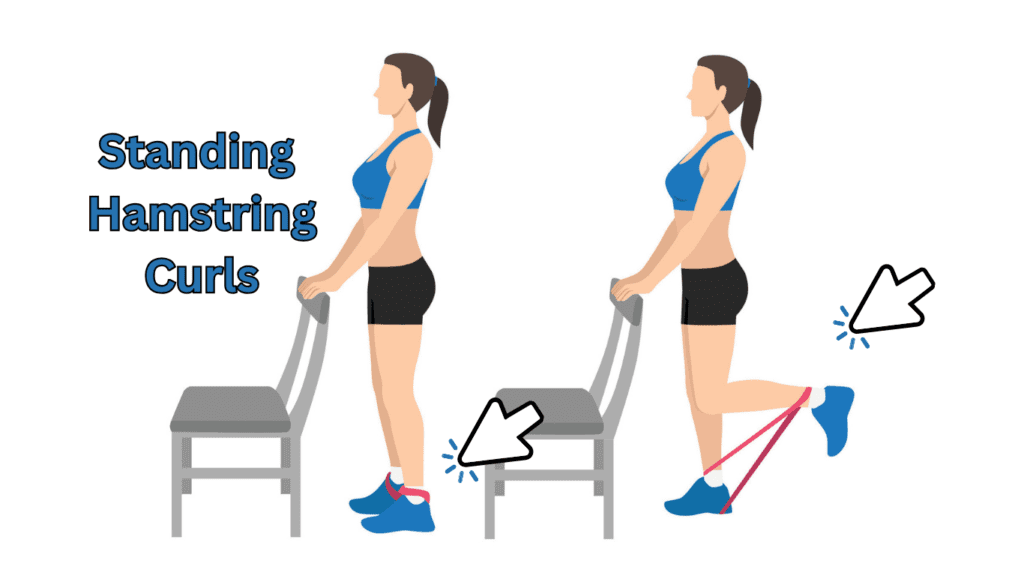 Standing Hamstring Curls Performance Exercise 