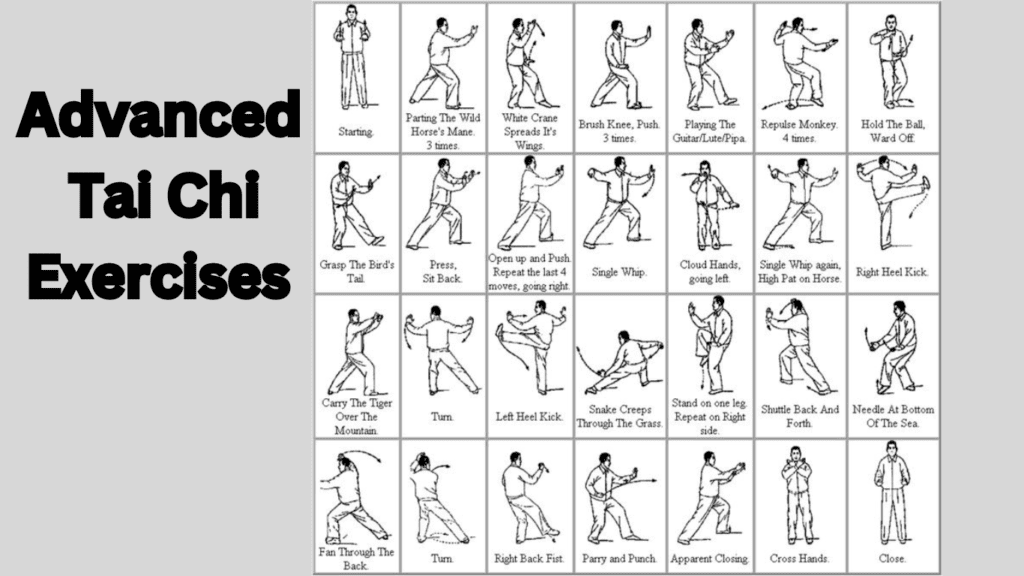 Numerous Advanced Tai Chi Exercises 