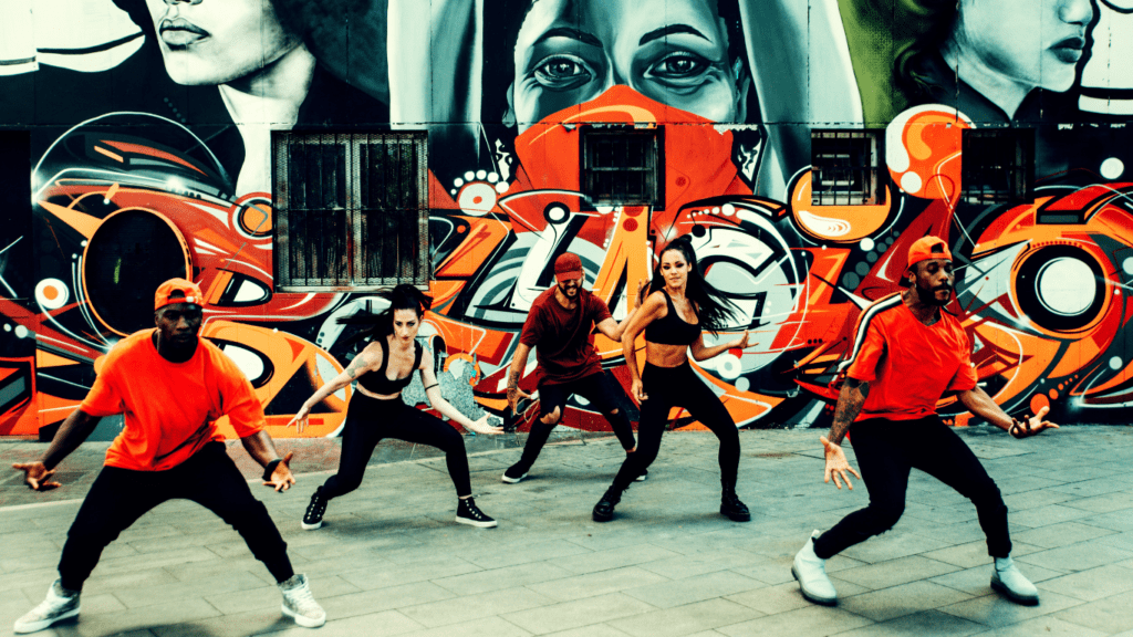 Hip-Hop dance group vivid photo