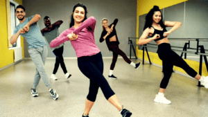 Bollywood dance workouts vivid photo