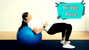 Bridge Pose Pregnant Woman Workout 