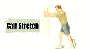 Calf Stretch Standing Exercise