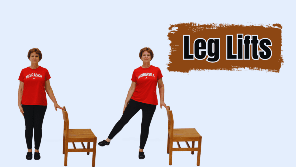 Leg Lifts Chair Exercise