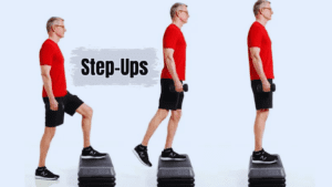 Step-Ups Exercise Photo Guide 