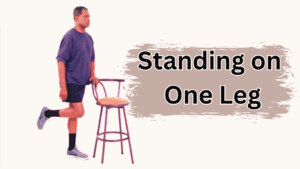 Standing on One Leg Balance Exercise