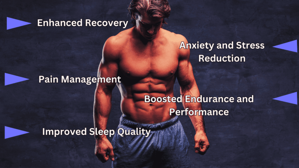 A Photo Of A Bodybuilder And Different Benefits Of CBD For Fitness Performance