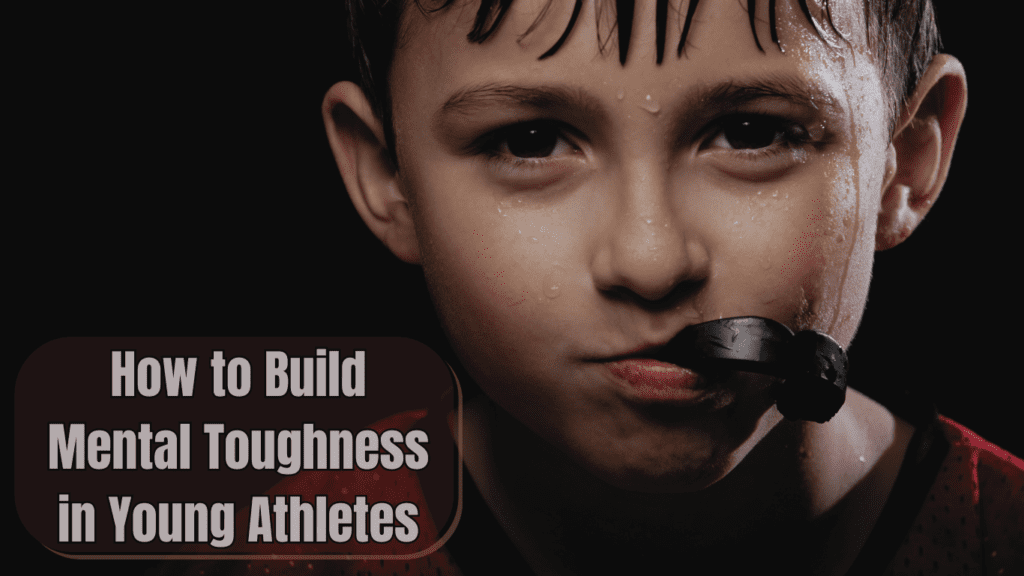 A Photo of a Young And A Sign:How to Build Mental Toughness in Young Athletes