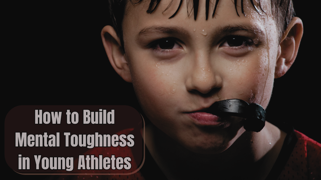 A Photo of a Young And A Sign:How to Build Mental Toughness in Young Athletes