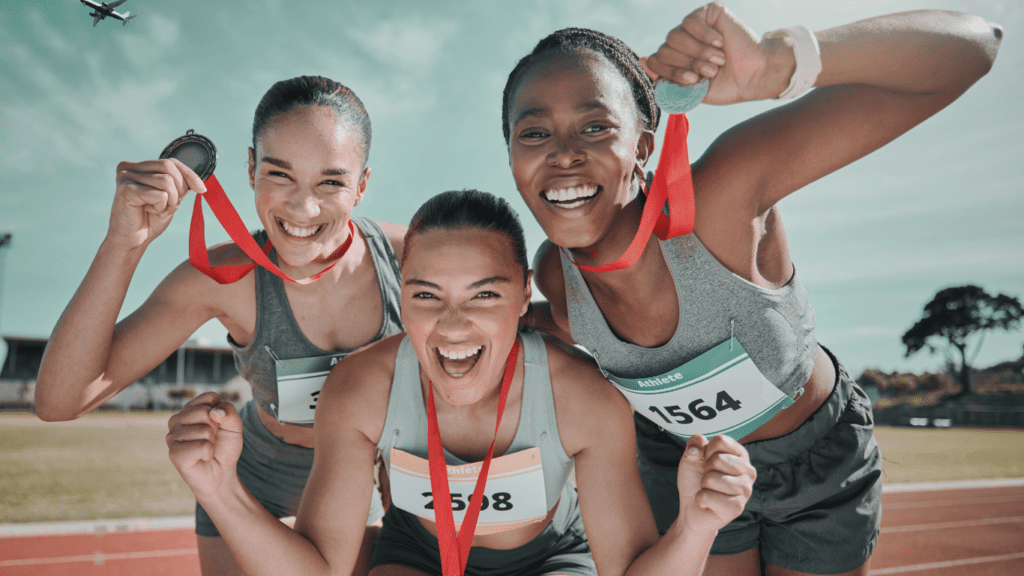 Young Girls Medalists 