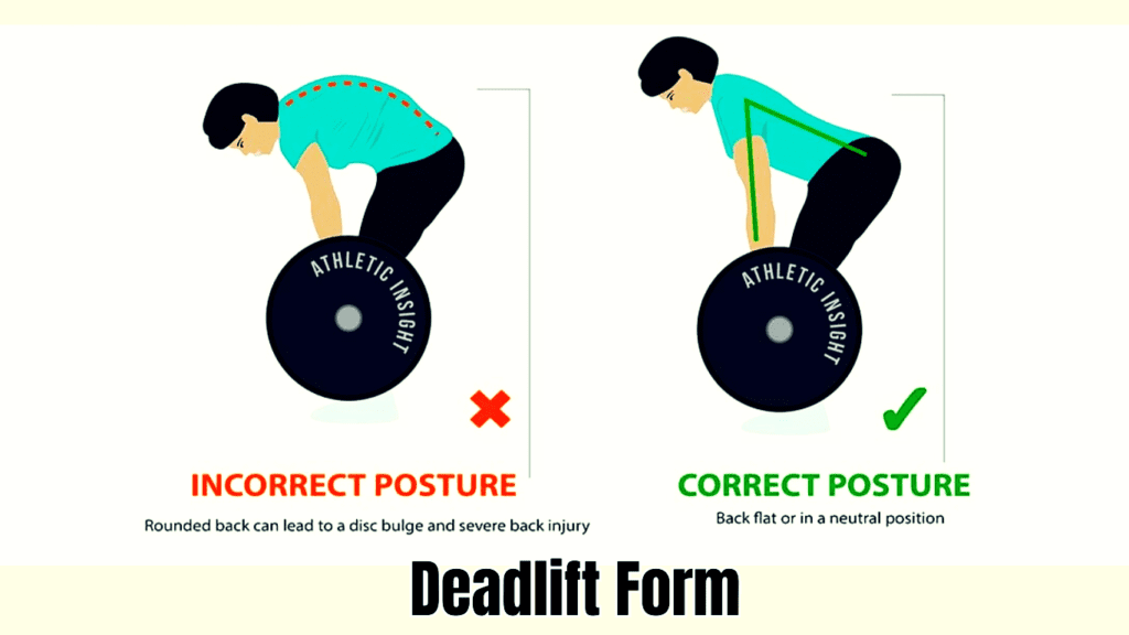 Deadlift form photo