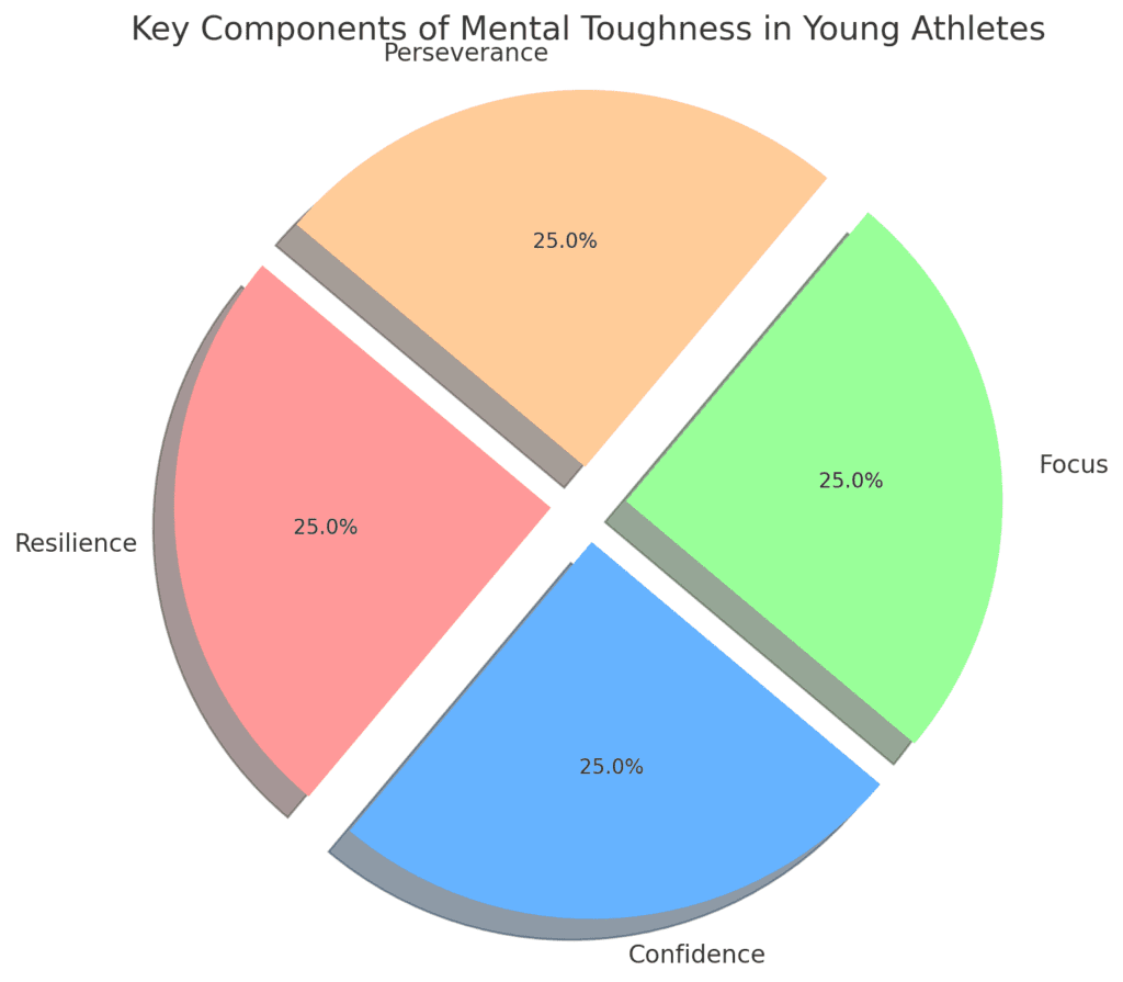 Key Components of Mental Toughness in Young Athletes Chart