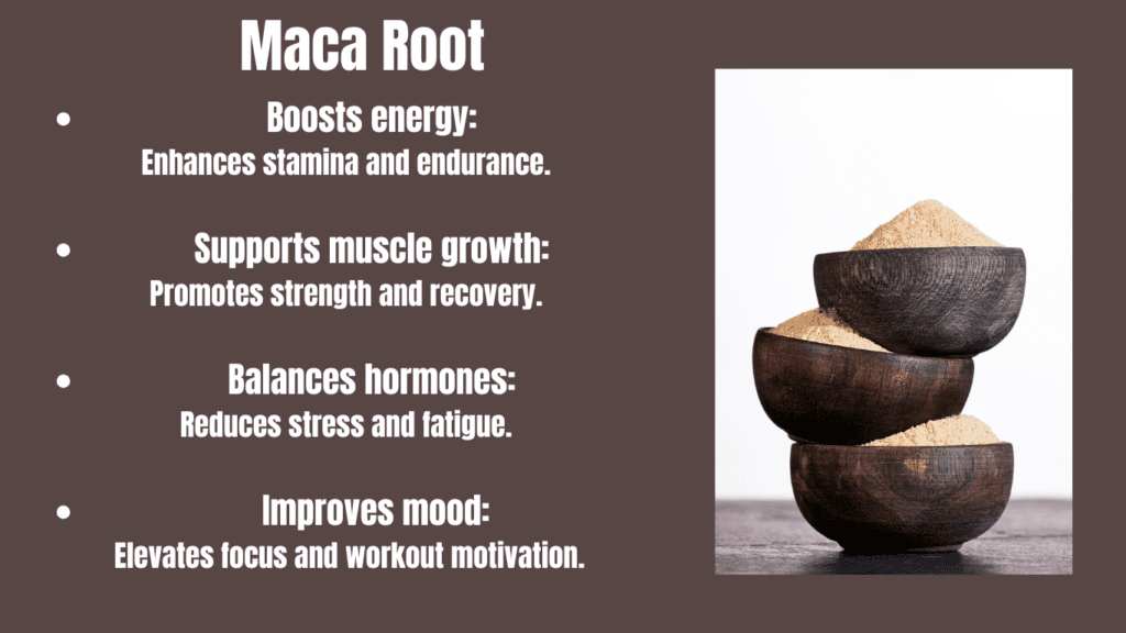 Maca Root Fitness Benefits