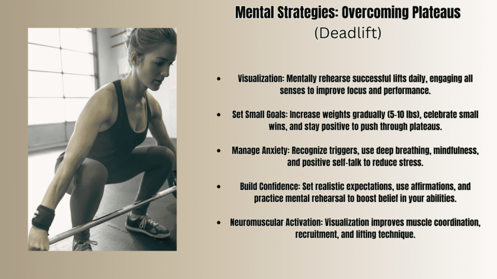 Mental Strategies: Overcoming Plateaus Diagram Photo