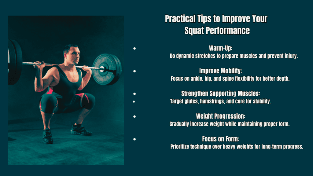 Practical Tips for Your Squat Performance Diagram Photo