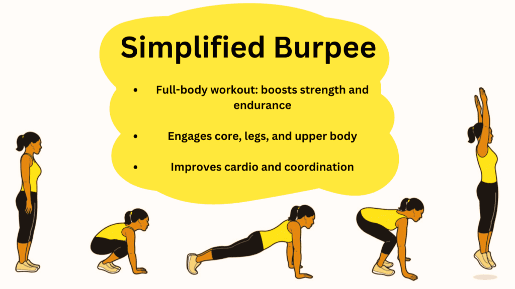 Simplified Burpee Performance Photo