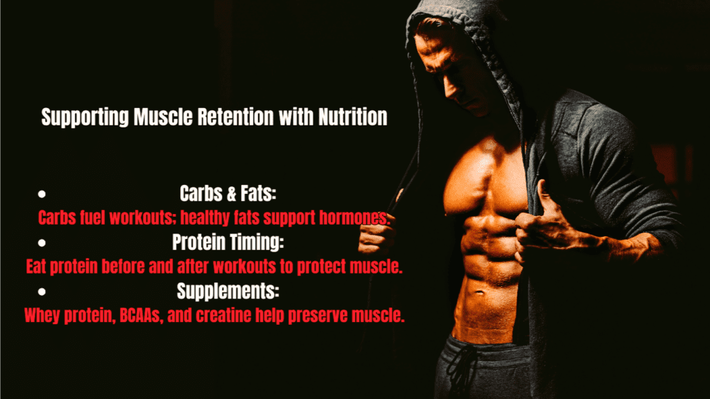 Supporting Muscle Retention with Nutrition Information Photo With A Bodywuilder In A Hoodie 

