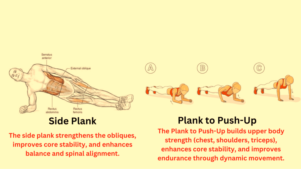 2 Planks Variations 