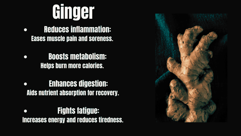 Fitness Benefits Of Ginger 