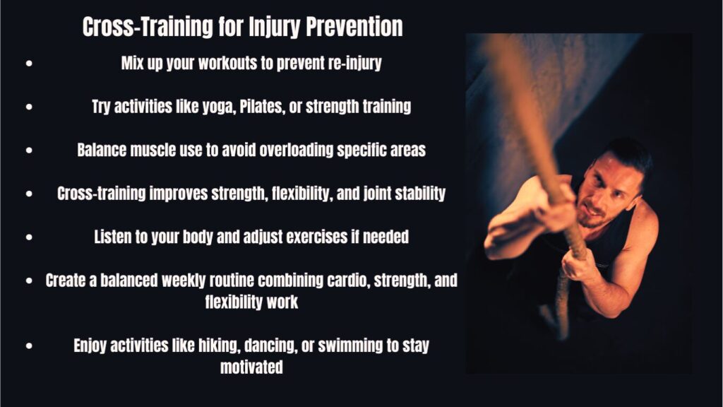 Cross-Training for Injury Prevention Bullet Points Photo