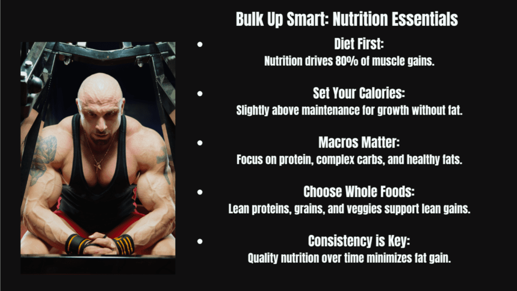 Bulk Up Smart: Nutrition Essentials Bullet Points Photo