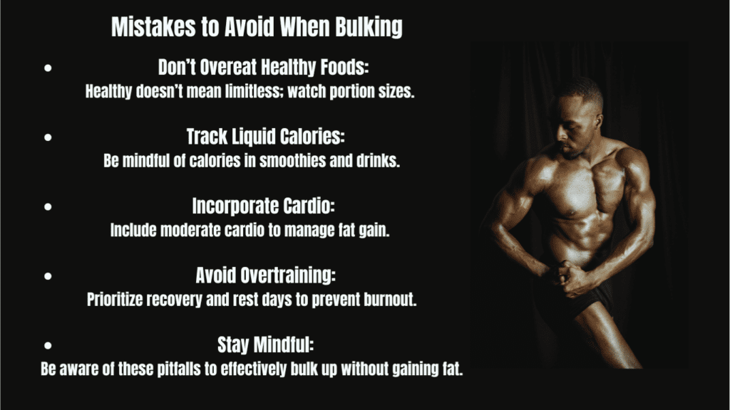 Mistakes to Avoid When Bulking Bullet Points Photo