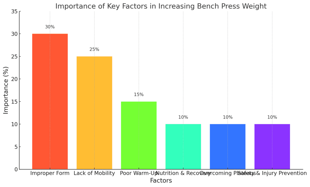 Importance of key factors When Increasing Bench Press Weight Diagram