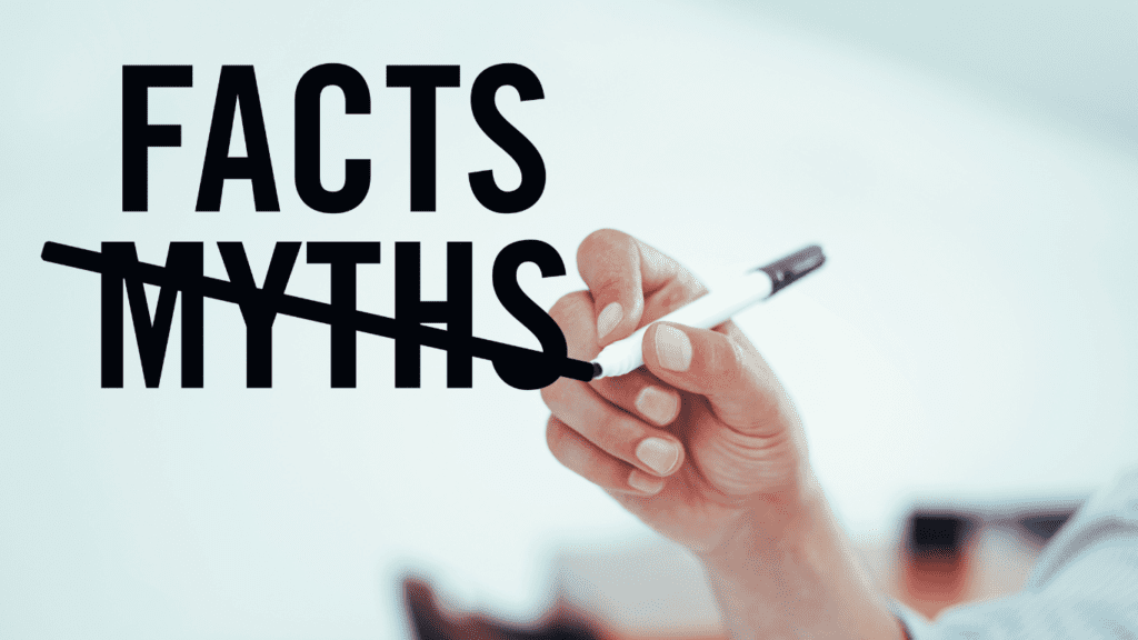 Facts and scratched word myths photo