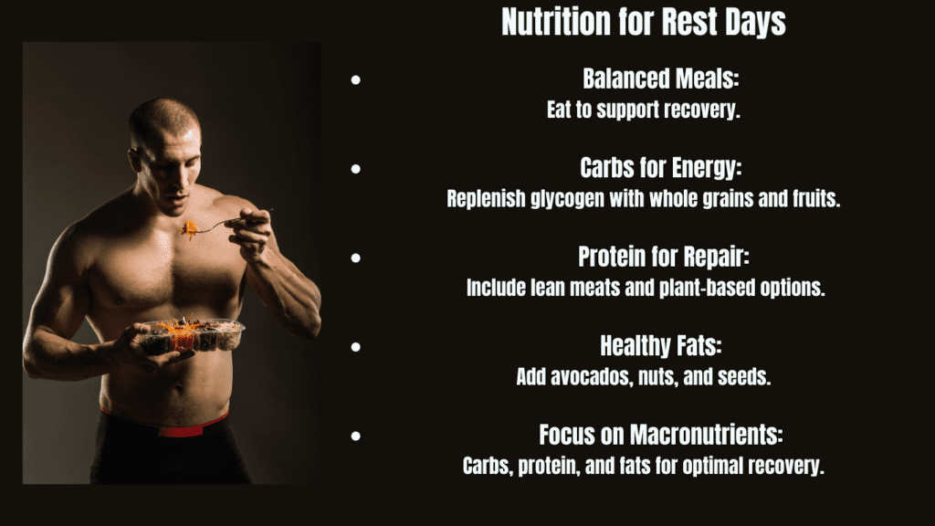 Nutrition for Rest Days Bullet Points Photo