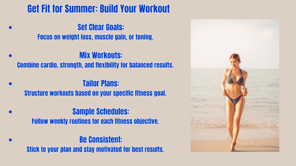 Get Fit for Summer: Build Your Workout Bullet Point Photo