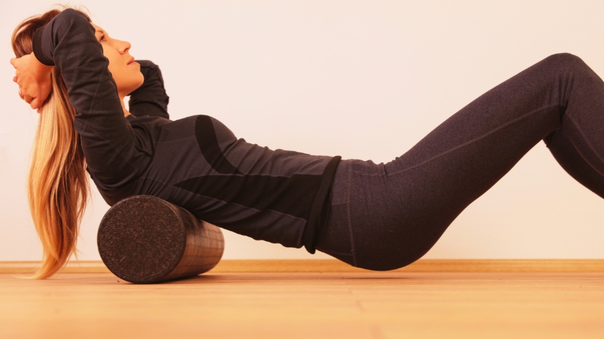 Foam Rolling Cooling Off Exercise